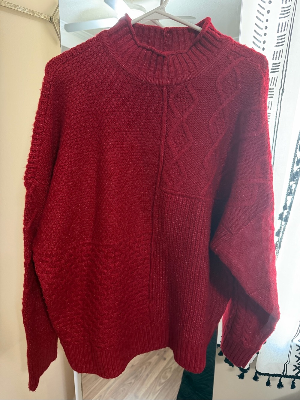 American Eagle Outfitters Red Sweater